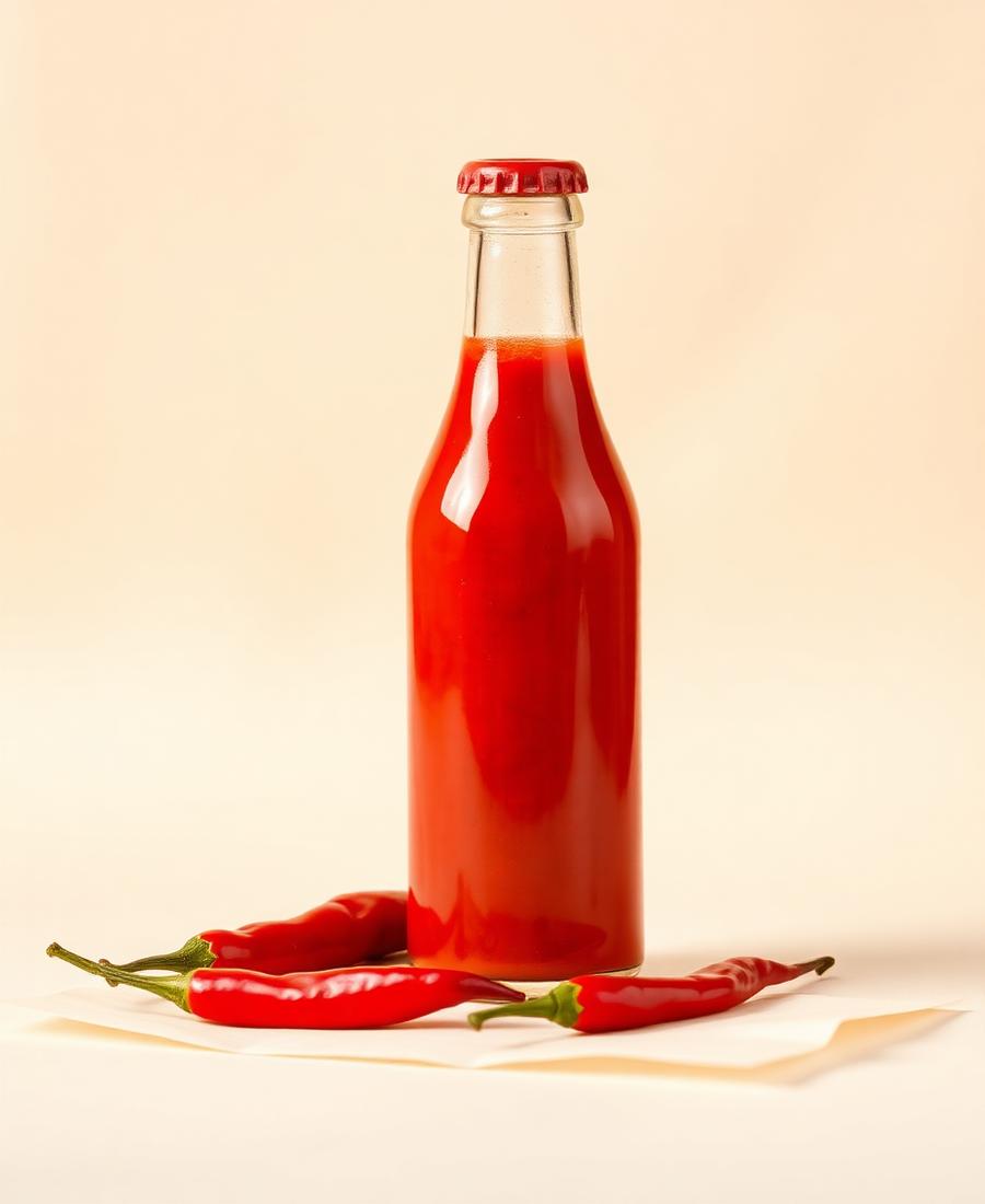 Cape Red chilli sauce bottle